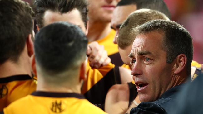 Premiership Hawk Jordan Lewis questioned whether Alastair Clarkson would be interested in another rebuild.