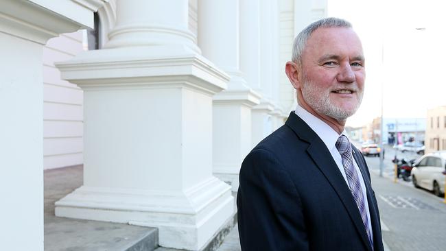 Mayor of Launceston Albert van Zetten outside the Launceston Town Hall. Picture: SAM ROSEWARNE.