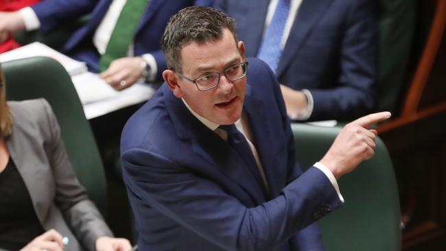 MELBOURNE, AUSTRALIA - NewsWire Photos, JUNE 20, 2023. Victorian Premier Daniel Andrews during question time in the Legislative Assembly in the Victorian Parliament.  Picture: NCA NewsWire / David Crosling