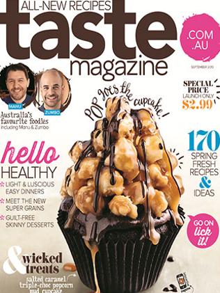 The new taste.com.au magazine, out on September 9. Picture: Supplied