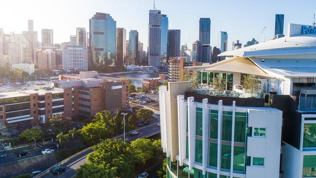 Eagles Nest rooftop bar at Kangaroo Point. Picture: Facebook