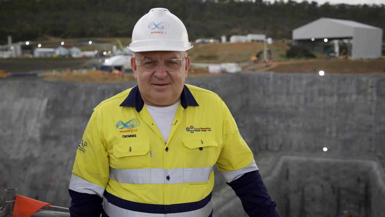 Snowy Hydro CEO Dennis Barnes. Picture: News Corp Australia