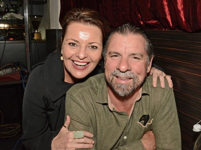 Karyn and Roger Domrow at opening of Bambino restaurant in Benowa. Picture: Regina King