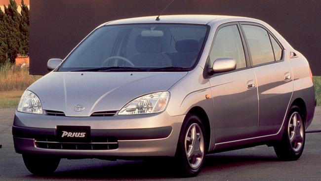 The original Prius had oddball looks and an eye-watering price tag. Picture: Supplied.