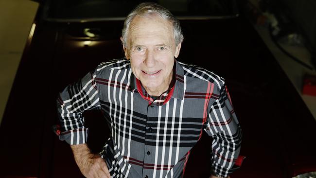 Euthanasia Advocate Marshall Perron at his home in Buderim. Photo Lachie Millard