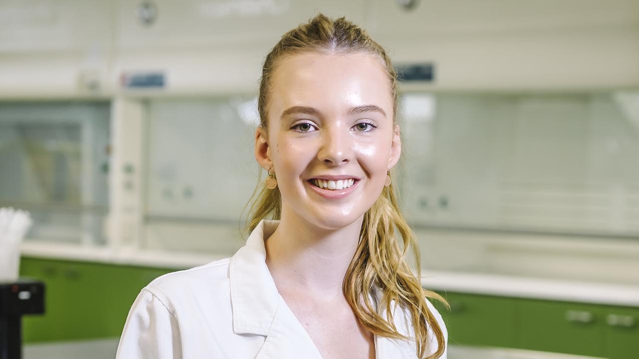 University of Southern Queensland biomedical science student Georgia Poole. Picture: David Martinelli