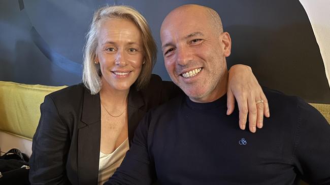 Giselle and Christophe Massieu.