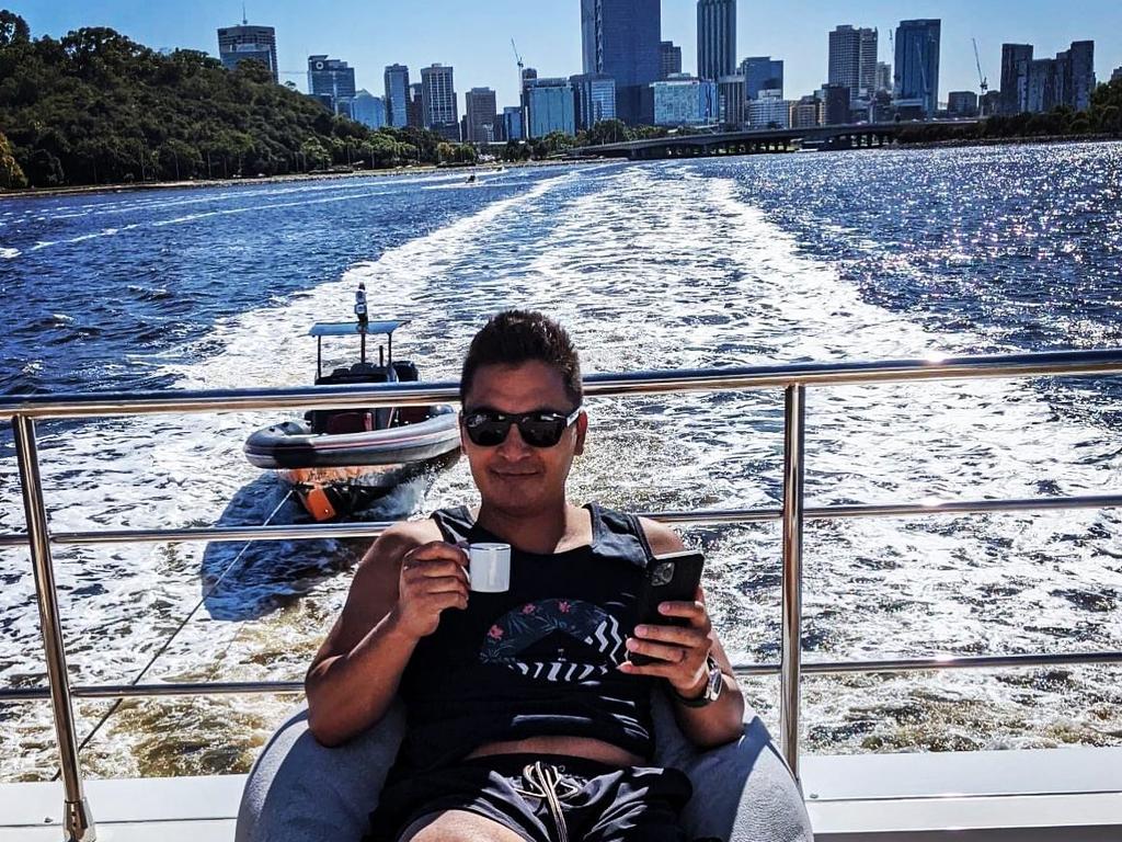 Perth billionaire Laurence Escalante has enjoyed the trappings of his wealth. Picture: Instagram