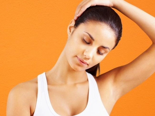 Doing this stretch can help.