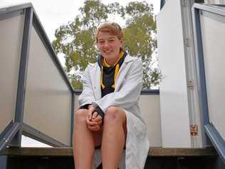 SMART: Annabel Flower is working on a science project with the CSIRO, and will be presenting some of her work at a TED Talk. Picture: Jorja McDonnell