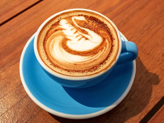 Cappuccino served at Caffiend cafe, Grafton Street.