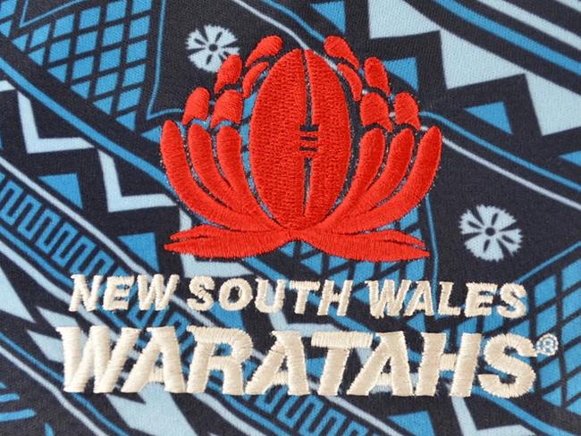 The Waratahs unveil their Pacific jersey.