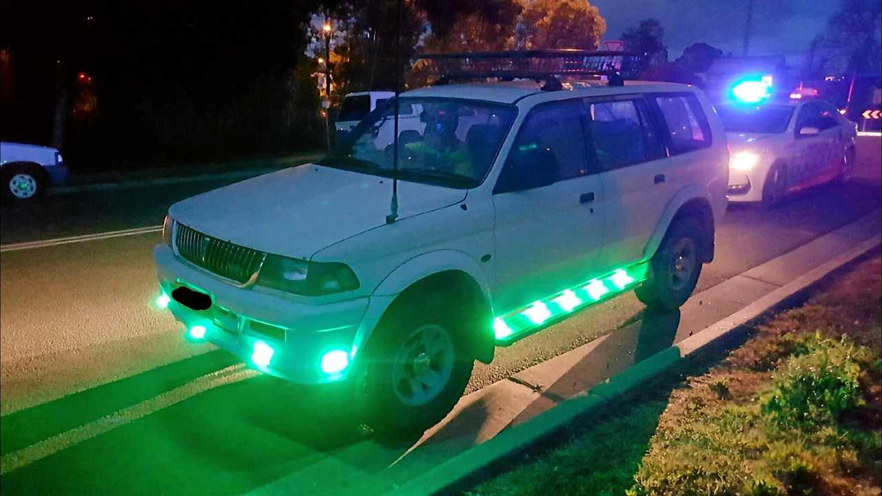 Putting coloured lights on your car might cost you 2000 Daily Telegraph