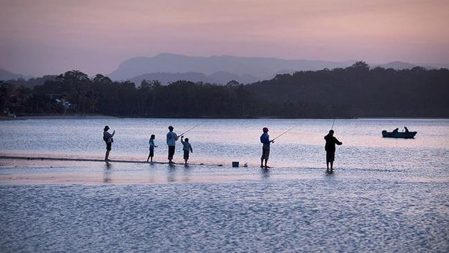 The view from Tallebudgera Creek Tourist Park. Photo: Gold Coast Tourist Parks