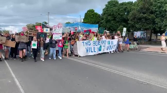 Students strike for climate change action in Byron Bay