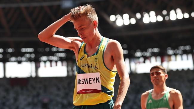 Australian 1500m hope Stewart McSweyn. Picture: /Getty Images