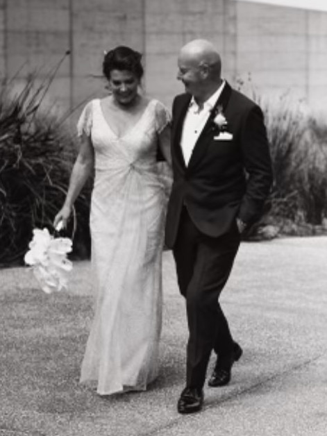 Patricia Ilhan married Chris Blackman at Port Phillip Estate on March 18. Picture: Moon and Back.