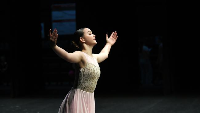 Age 13 to 18 Tap-Slow or Waltz Solo. Margot Tillack. Picture: Shae Beplate.