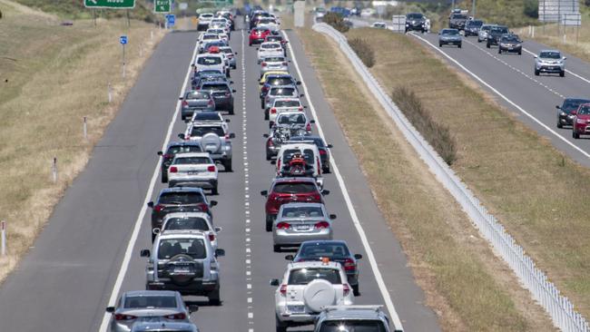 James Harrington drove at high speed while drunk on the Mornington Peninsula Freeway on New Year’s Day. Picture: Jason Edwards