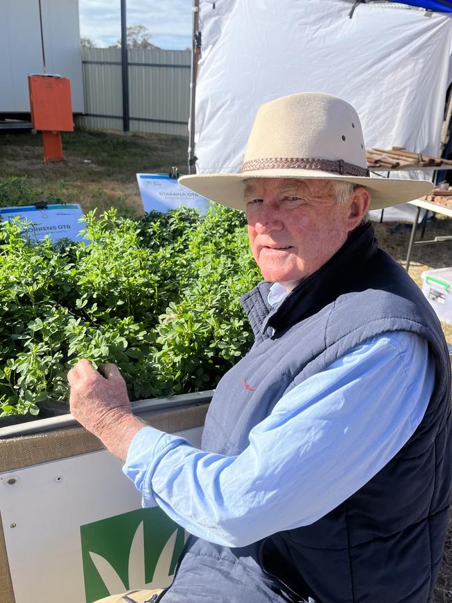 Agronomist Frank McRae of DLF Seeds at Orange. Picture: Nikki Reynolds