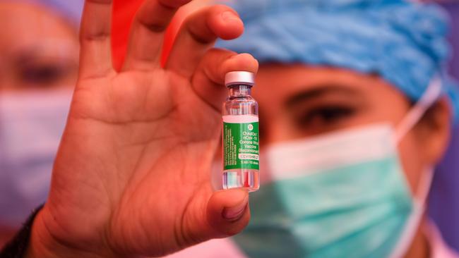 Australians are being warned to brace for disruption to the COVID-19 vaccination rollout next month as online criminals seek to create chaos. Picture: AFP