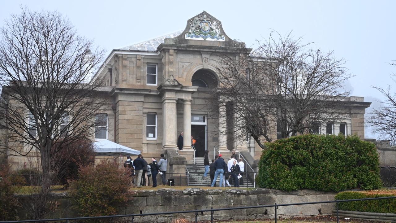 Constable White appeared virtually in Cooma Local Court on July 5. Picture: NCA NewsWire / Martin Ollman