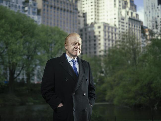 Anthony Pratt, chairman and Chief executive officer of Visy Industries Australia Pty Ltd., in New York, U.S., on Thursday, April 22, 2021. For Anthony Pratt, the past year has been good. The executive chairman of packaging maker Visy, the second-biggest private company in Australia, has benefited from soaring demand for green alternatives in a traditional industry. Photographer: Ismail Ferdous/Bloomberg