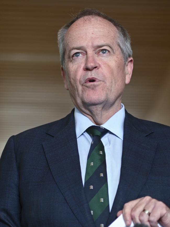 Long-time Labor minister Bill Shorten has quit politics to take up the role of Vice-Chancellor at the University of Canberra. Picture: NewsWire / Martin Ollman