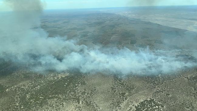 Dry lightning is behind many of the blazes. Picture: CFS