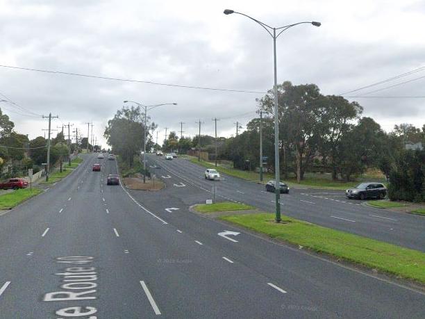 Police are investigating the circumstances surrounding a fatal crash in Nunawading this morning after a motorcycle and truck collided at the corner of Junction Rd and Springvale Rd. Picture: Google Street View