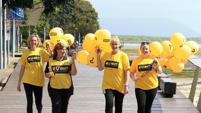 Cairns Hospital RU OK day walk 2016 Picture: Justin Brierty