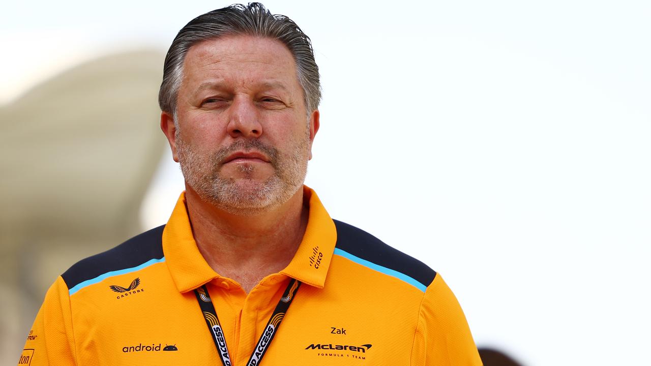 McLaren CEO Zak Brown has made major changes to his staff. (Photo by Mark Thompson/Getty Images)