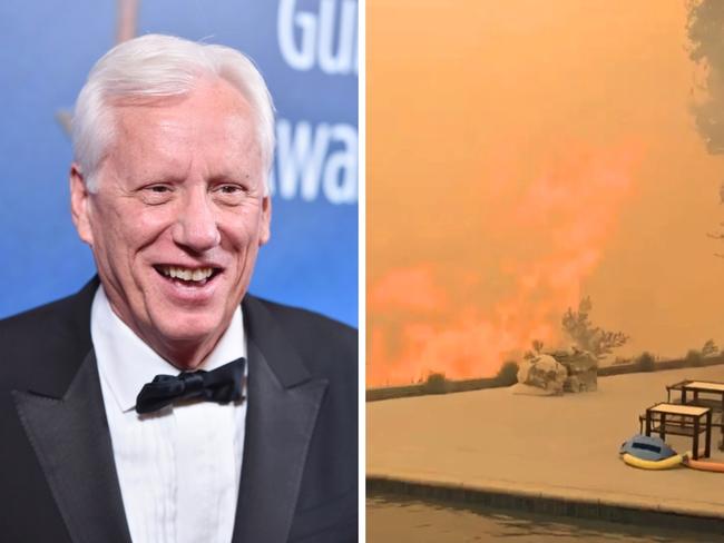 James Woods evacuated his home.