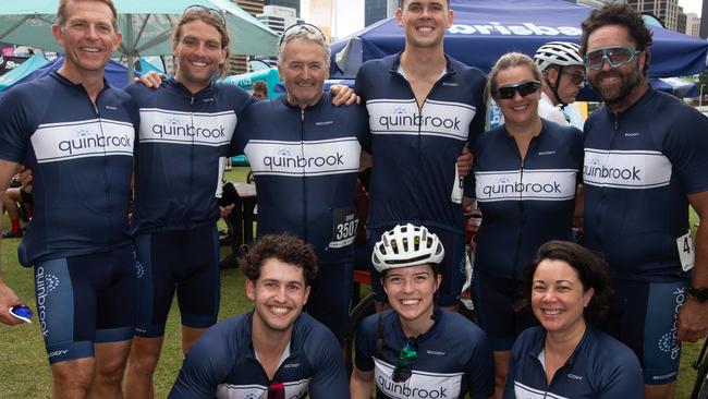 Thousands of cyclists took to the streets of the river city on Sunday for the Tour de Brisbane. \Photo: Grace Kessels.
