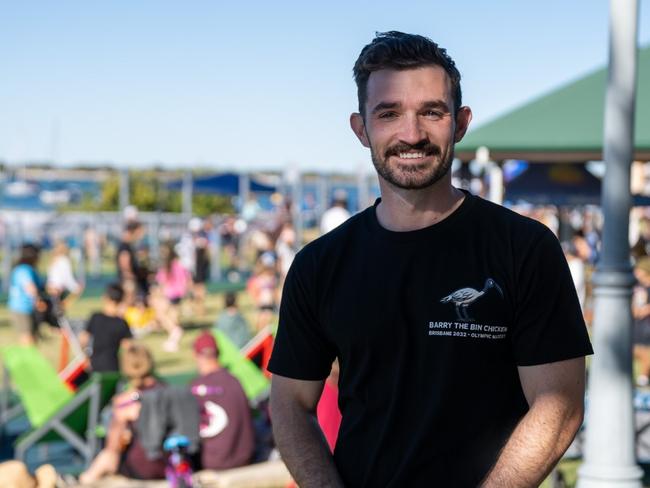 Gold Coast City Councillor Ryan Bayldon-Lumsden at a community event.