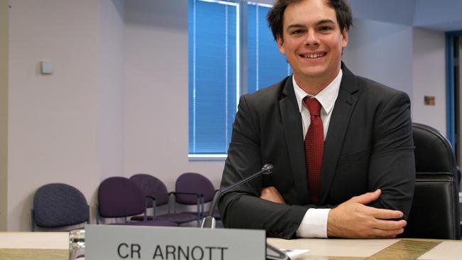 Councillor Giacomo Arnott is re-electing in 2024 council elections.