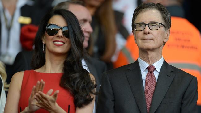 Liverpool owner John W. Henry and his wife were in attendance at Anfield.