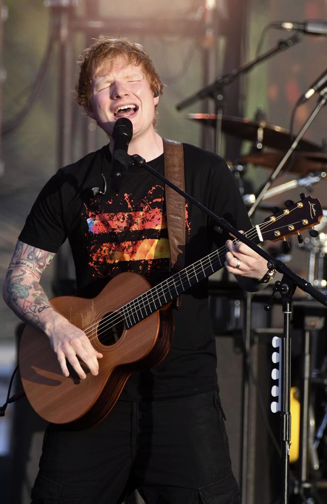 Ed Sheeran should announce Australian tour dates to coincide with the release of his Equals record. Picture: Getty