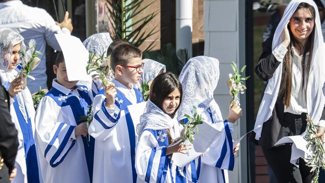 Sunday Morning Mass at The Good Shepherd Church, Wakeley. Picture: Daily Telegraph / Monique Harmer