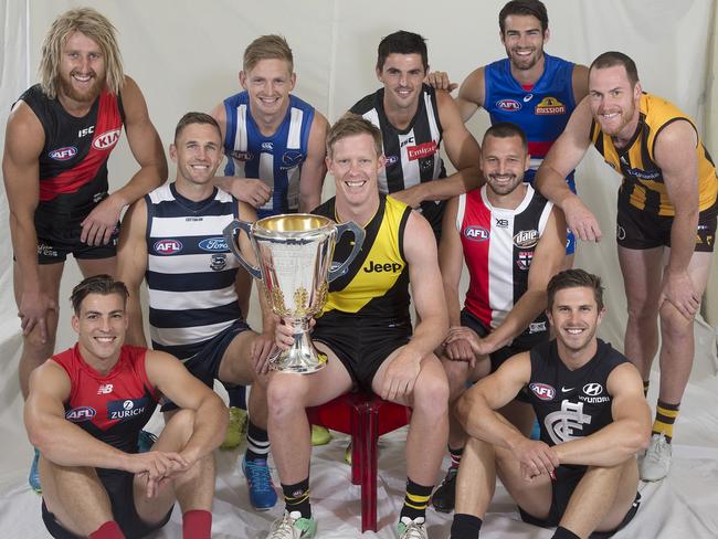 Do the Victorian clubs have a stranglehold on the premiership cup. Picture: Michael Klein