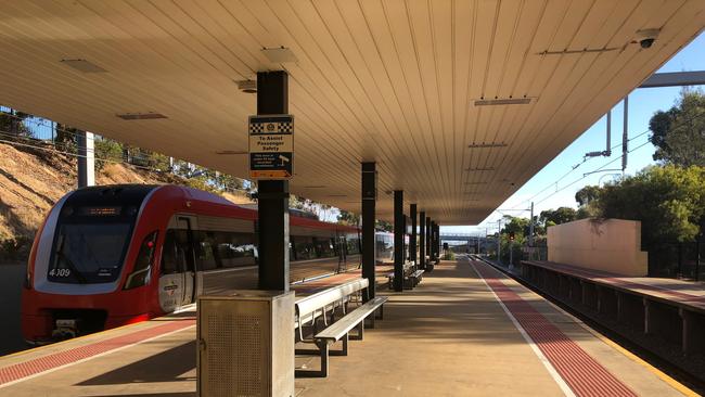 The Noarlunga Centre Interchange. Picture: Ashleigh Pisani