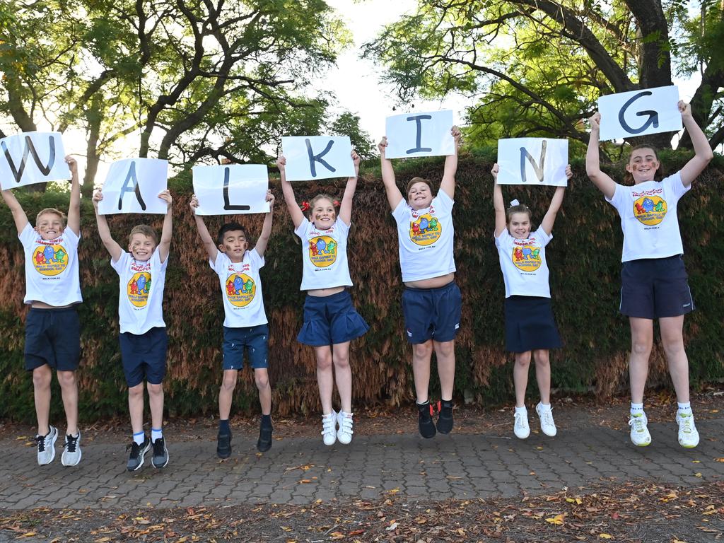 Walk Safely to School Day is Friday 16 May . Picture: supplied