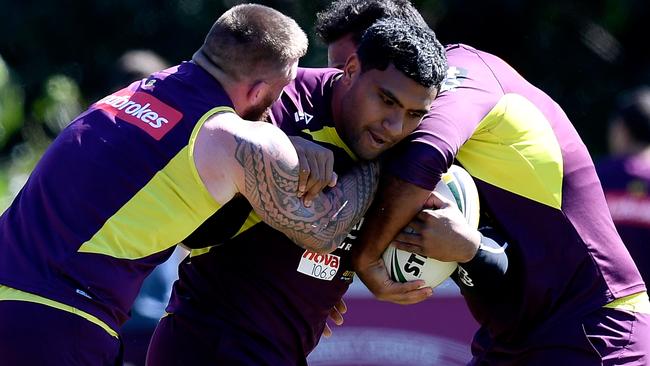 Pangai vs Burgess should be a cracker. (Bradley Kanaris/Getty Images)