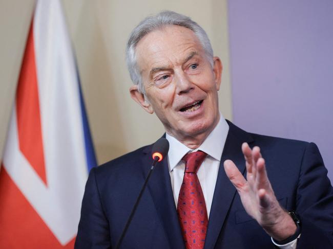Former British prime minister Tony Blair has issued a warning on immigration. Picture: AFP