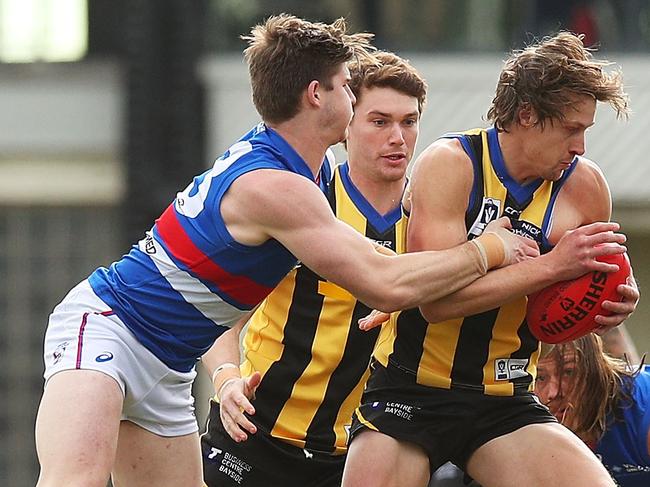 Myke Cook has joined Cheltenham. Picture: Graham Denholm/AFL Media/Getty Images