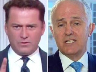 The Prime Minister took exception at Today host Karl Stefanovic’s suggestion he was “waffling’’.