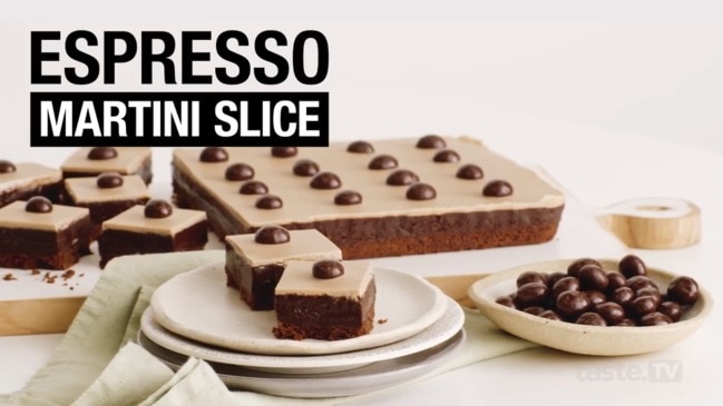 Espresso martini slice