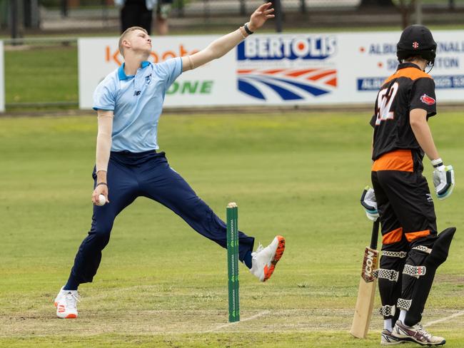 NT during their batting innings against NSW Country. Picture: Cricket Australia.