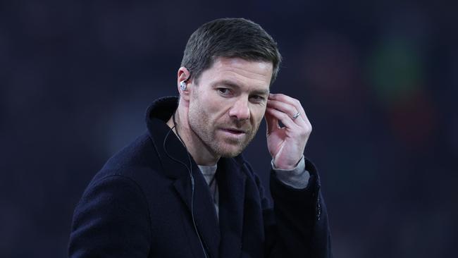 Bayer Leverkusen’s head coach Xabi Alonso. (Photo by Ronny HARTMANN / AFP)