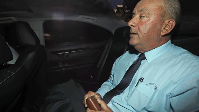 Former MP Daryl Maguire leaving an earlier ICAC hearing. Picture: Brett Costello